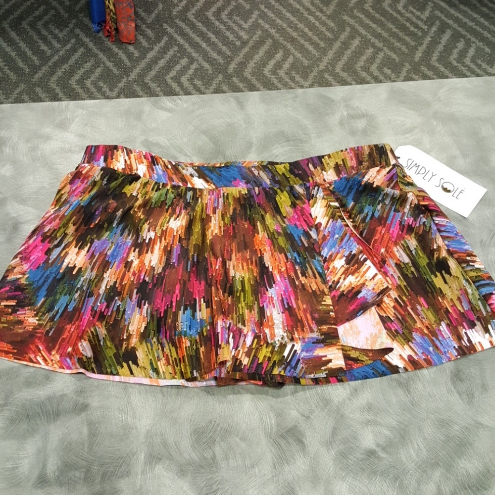 Brown skirt